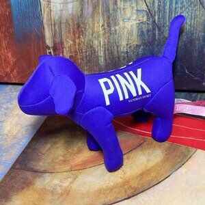 VICTORIA'S SECRET x PINK UNIVERSITY PLUSH DOG COLLECTIBLE STUFFED ANIMAL TOY